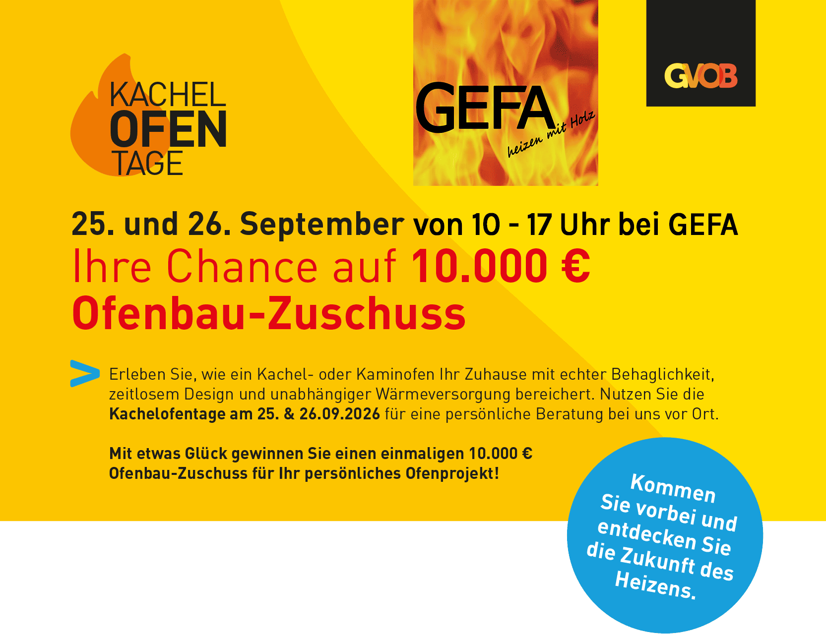 Bild Kachelofentage bei GEFA